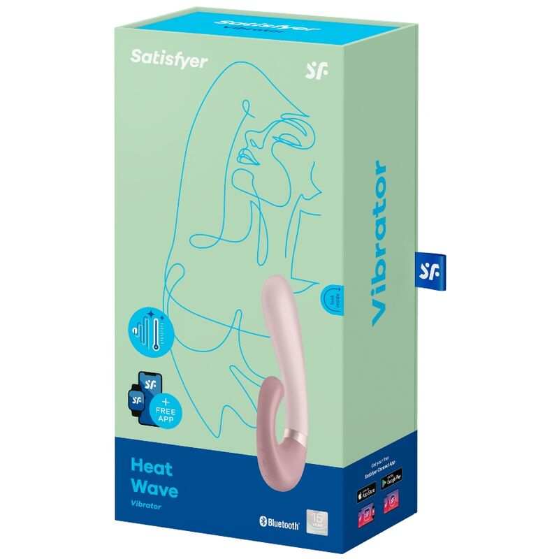 Satisfyer - Heat Wave Vibrador App Blanco 4 Satisfyer - Heat Wave Vibrador App Blanco - Imagen 4