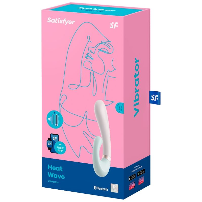 Satisfyer - Heat Wave Vibrador App Blanco 8 Satisfyer - Heat Wave Vibrador App Blanco - Imagen 8
