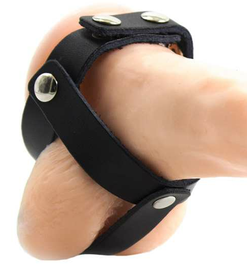 Ohmama Fetish - Funda Cuero De Castidad Para Testículos 1 Ohmama Fetish - Funda Cuero De Castidad Para Testículos