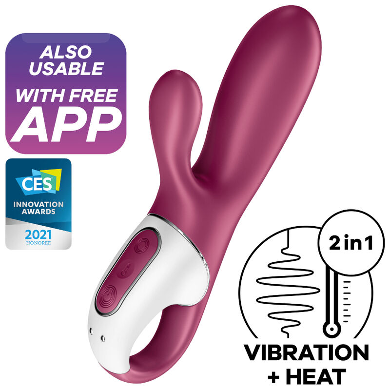 Satisfyer - Hot Bunny Vibrador Punto G 1 Satisfyer - Hot Bunny Vibrador Punto G