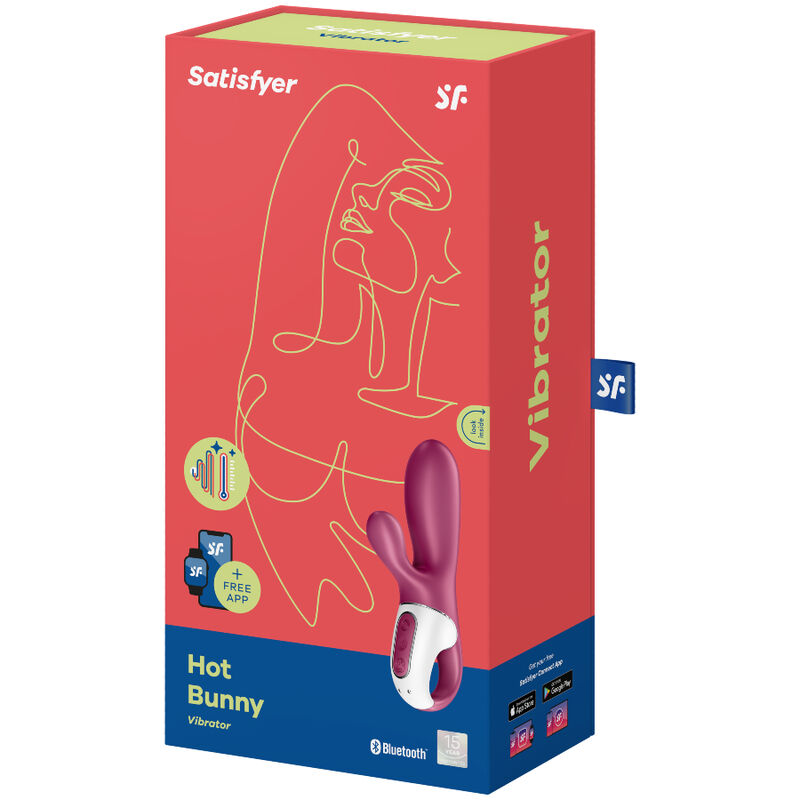 Satisfyer - Hot Bunny Vibrador Punto G 4 Satisfyer - Hot Bunny Vibrador Punto G - Imagen 4
