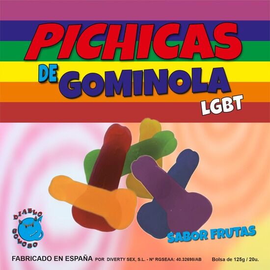 Pride - Pichitas De Gominola Frutas Lgbt 1 Pride - Pichitas De Gominola Frutas Lgbt