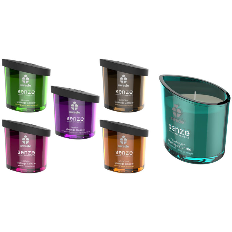 Swede - Senze Ecstatic Vela Masaje - Jazmín, Ylang Ylang 2 Swede - Senze Ecstatic Vela Masaje - Jazmín, Ylang Ylang - Imagen 2