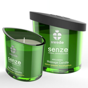 Swede - Senze Arousing Vela Masaje - Limón, Pimienta, Eucalipto