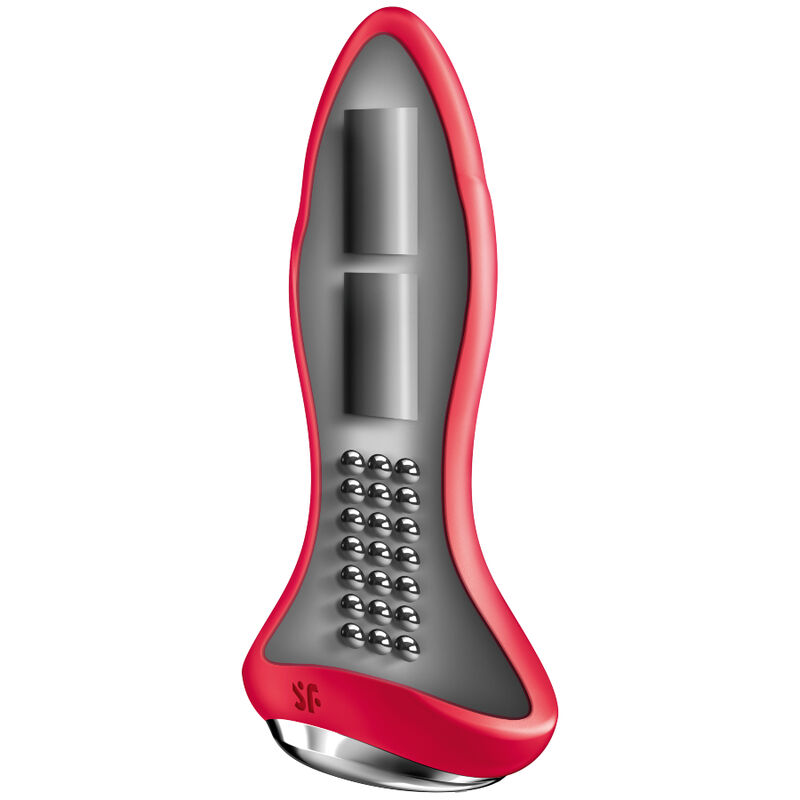 Satisfyer - Rotator Plug 1+ Plug Vibrador App Rojo 2 Satisfyer - Rotator Plug 1+ Plug Vibrador App Rojo - Imagen 2