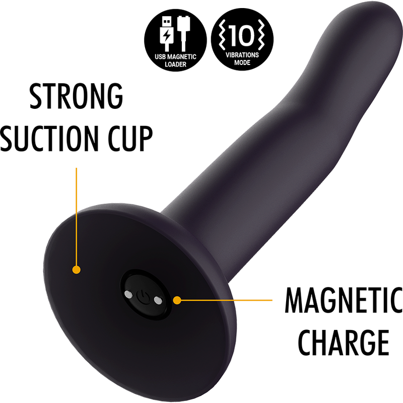 Mythology Duman Mystic Dildo S - Vibrador Compatible Con Watchme Wireless Technology 2 Mythology Duman Mystic Dildo S - Vibrador Compatible Con Watchme Wireless Technology - Imagen 2