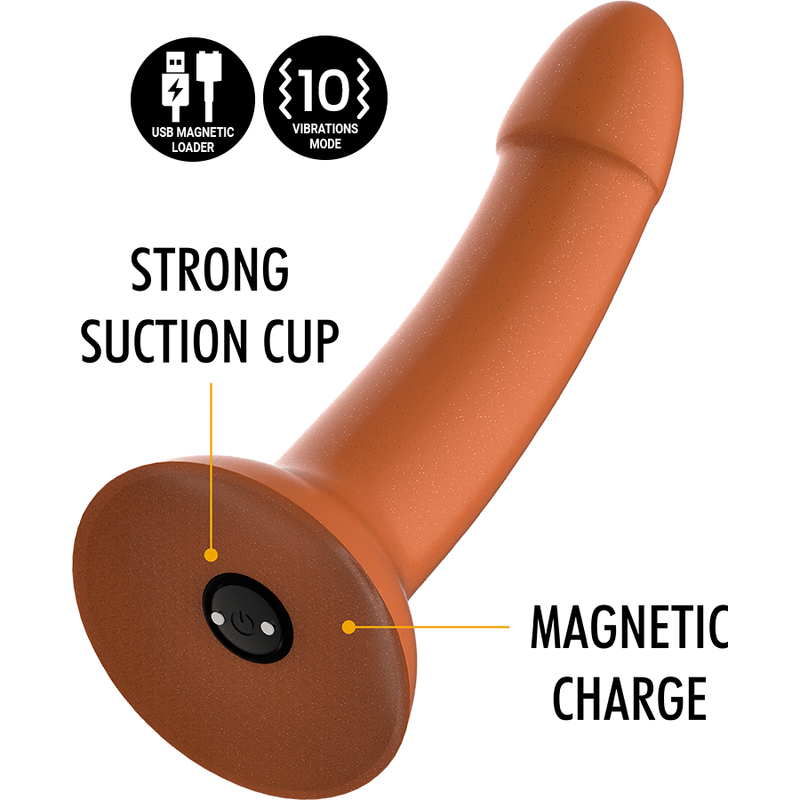 Mythology - Rune Royal Dildo M - Vibrador Compatible Con Watchme Wireless Technology 2 Mythology - Rune Royal Dildo M - Vibrador Compatible Con Watchme Wireless Technology - Imagen 2