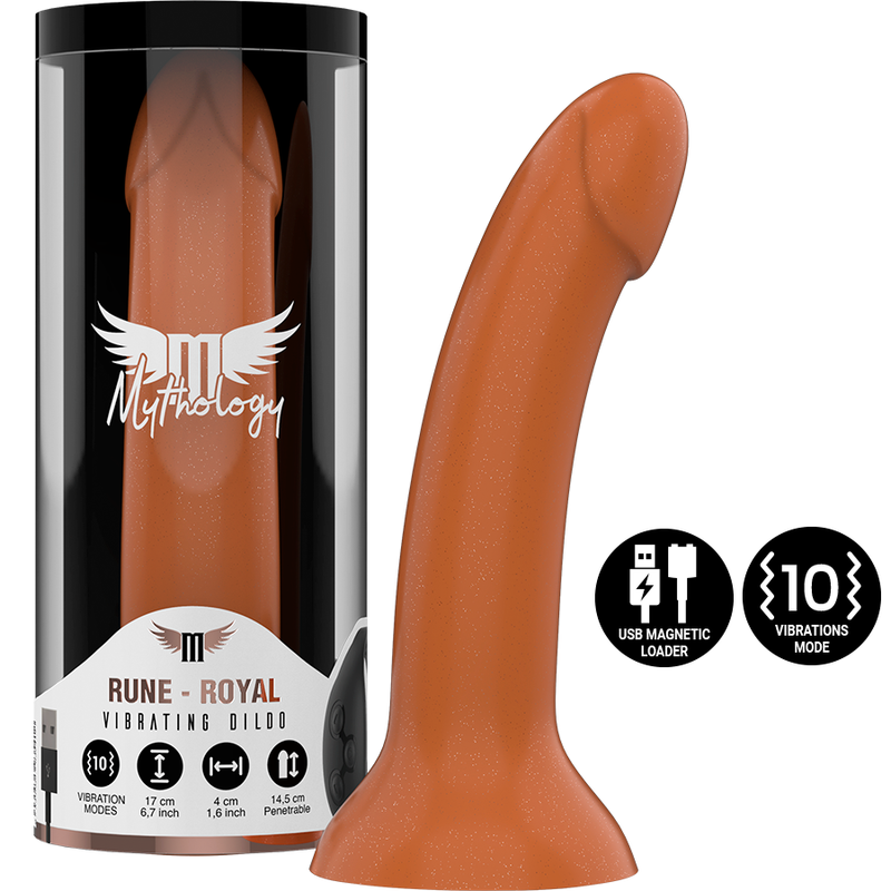 Mythology - Rune Royal Dildo M - Vibrador Compatible Con Watchme Wireless Technology 1 Mythology - Rune Royal Dildo M - Vibrador Compatible Con Watchme Wireless Technology