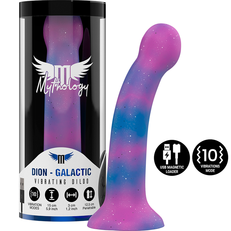 Mythology - Dion Galactic Dildo S - Vibrador Compatible Con Watchme Wireless Technology 1 Mythology - Dion Galactic Dildo S - Vibrador Compatible Con Watchme Wireless Technology