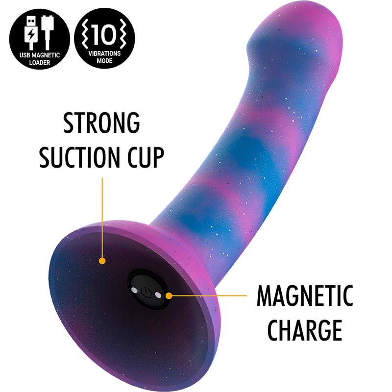 Mythology - Dion Galactic Dildo M - Vibrador Compatible Con Watchme Wireless Technology 2 Mythology - Dion Galactic Dildo M - Vibrador Compatible Con Watchme Wireless Technology - Imagen 2