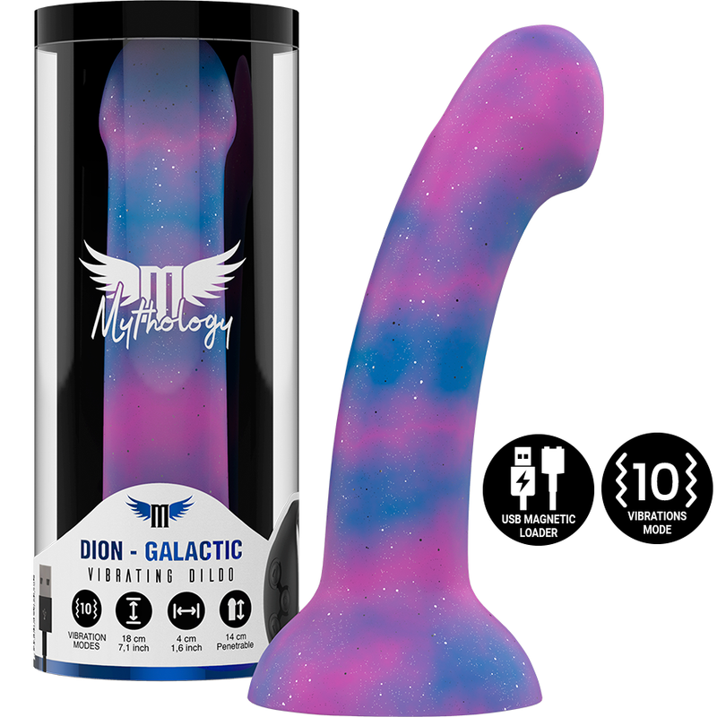 Mythology - Dion Galactic Dildo M - Vibrador Compatible Con Watchme Wireless Technology 1 Mythology - Dion Galactic Dildo M - Vibrador Compatible Con Watchme Wireless Technology