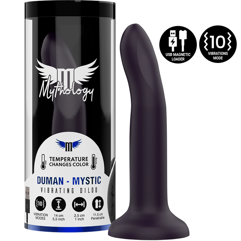 Mythology Duman Mystic Dildo S - Vibrador Compatible Con Watchme Wireless Technology 1 Mythology Duman Mystic Dildo S - Vibrador Compatible Con Watchme Wireless Technology