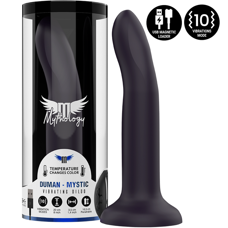 Mythology - Duman Mystic Dildo L - Vibrador Compatible Con Watchme Wireless Technology 1 Mythology - Duman Mystic Dildo L - Vibrador Compatible Con Watchme Wireless Technology