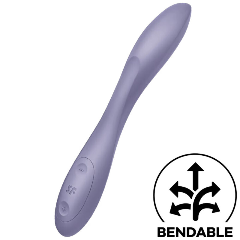 Satisfyer - G-Spot Flex 2 Multi Vibrador Morado 1 Satisfyer - G-Spot Flex 2 Multi Vibrador Morado