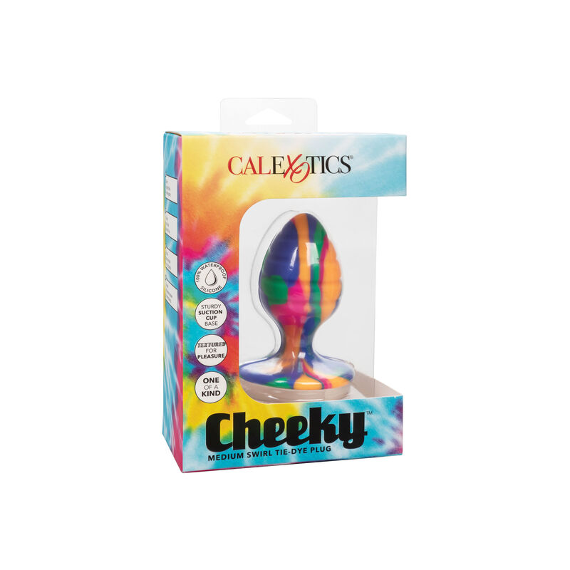 California Exotics - Plug Anal Cheeky Mediano Swirl 4 California Exotics - Plug Anal Cheeky Mediano Swirl - Imagen 4