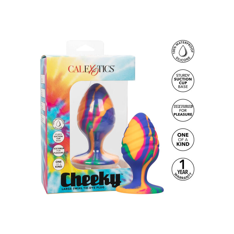 Calexotics - Cheeky Largue Swirl Plug Anal 3 Calexotics - Cheeky Largue Swirl Plug Anal - Imagen 3