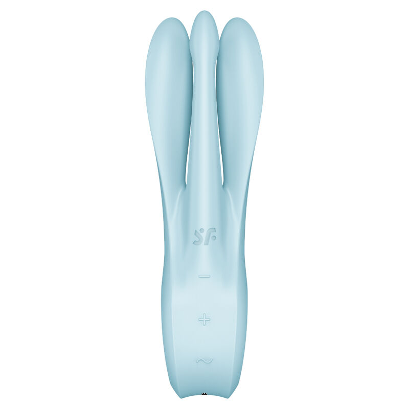 Satisfyer - Threesome 1 Vibrador Azul 3 Satisfyer - Threesome 1 Vibrador Azul - Imagen 3