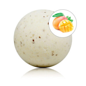 Taloka - Bomba de Baño con Aroma Mango y Pétalos de Rosa