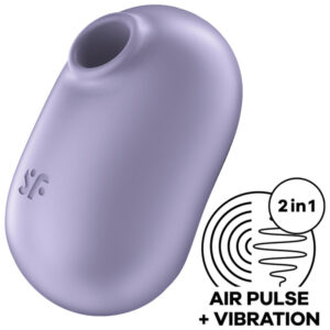 Satisfyer - Pro to Go 2 Estimulador y Vibrador Doble Beige