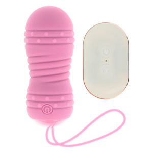 Ohmama - Huevo Control Remoto 7 Modos Rotacion Rosa