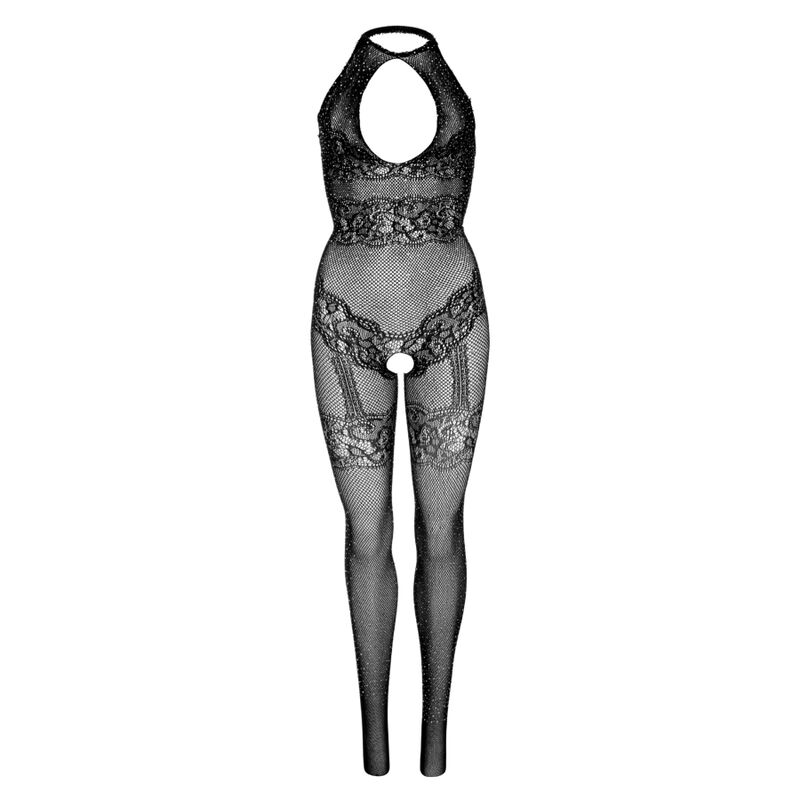 Leg Avenue - Bodystocking De Red Sin Costuras Talla Única - Negro 3 Leg Avenue - Bodystocking De Red Sin Costuras Talla Única - Negro - Imagen 3