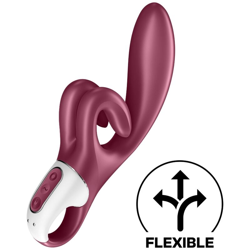 Satisfyer - Touch Me Vibrador Rabbit Rojo 2 Satisfyer - Touch Me Vibrador Rabbit Rojo - Imagen 2