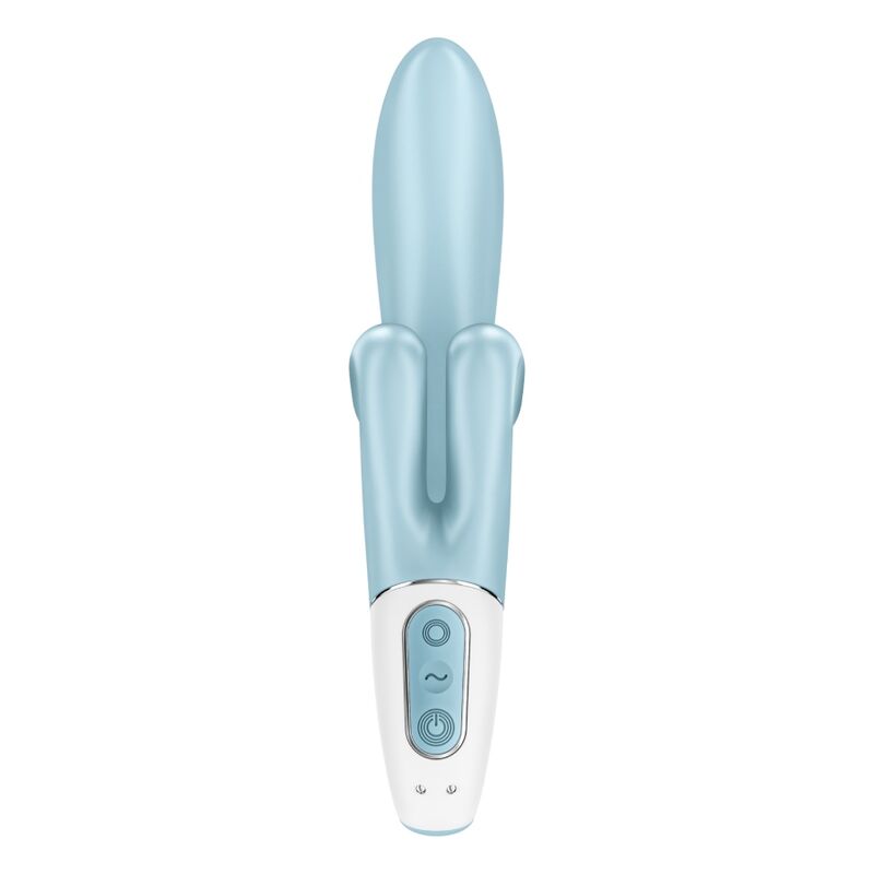 Satisfyer - Touch Me Vibrador Rabbit Azul 4 Satisfyer - Touch Me Vibrador Rabbit Azul - Imagen 4