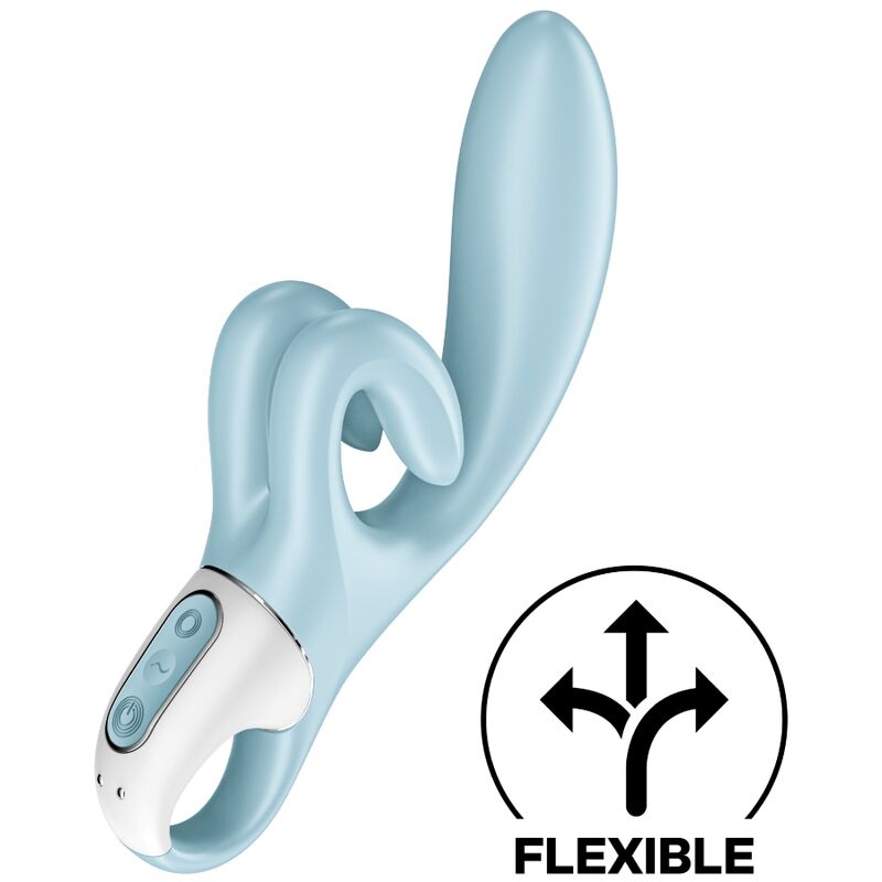 Satisfyer - Touch Me Vibrador Rabbit Azul 2 Satisfyer - Touch Me Vibrador Rabbit Azul - Imagen 2