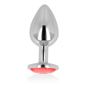 Ohmama - Plug Anal con Cristal Rojo 8 Cm