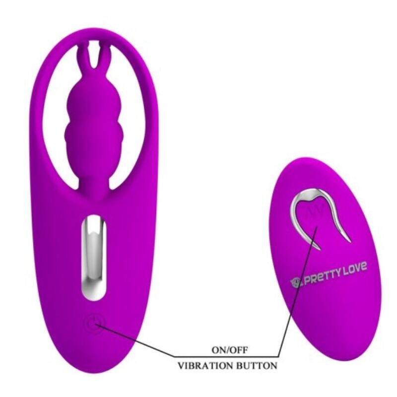 Pretty Love - Wild Rabbit Estimulador Para Braguita Con Control Remoto Lila 3 Pretty Love - Wild Rabbit Estimulador Para Braguita Con Control Remoto Lila - Imagen 3