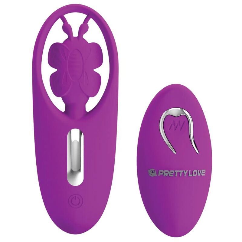 Pretty Love - Dancing Butterfly Estimulador Para Braguita Con Control Remoto Lila 2 Pretty Love - Dancing Butterfly Estimulador Para Braguita Con Control Remoto Lila - Imagen 2
