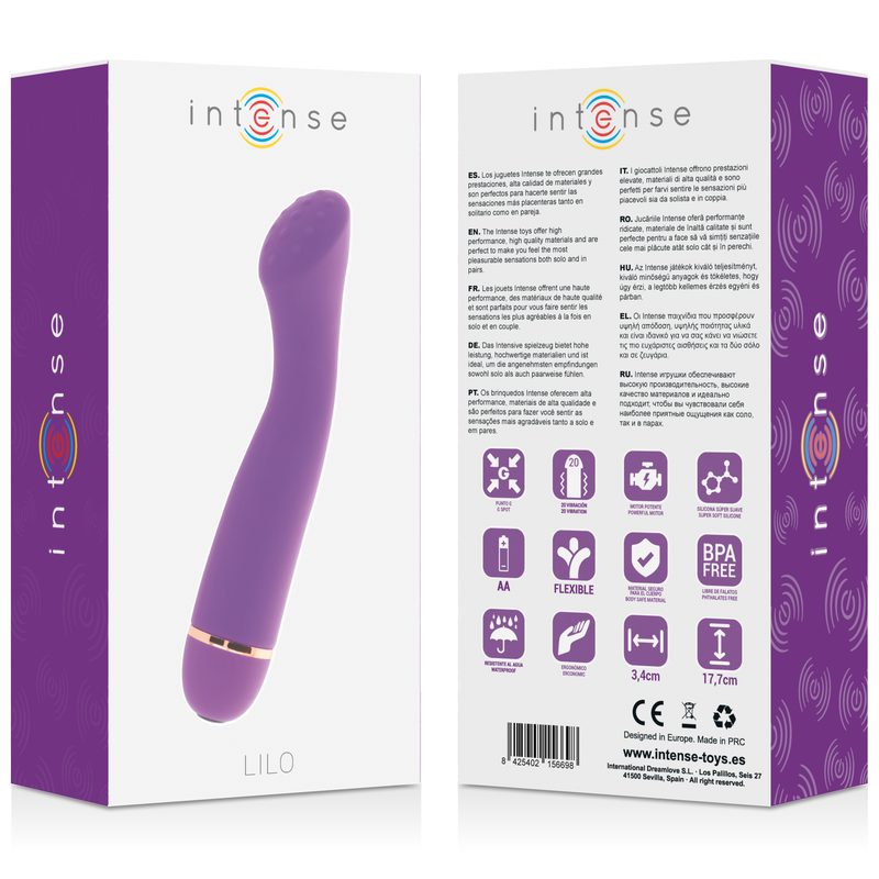 Intense - Lilo 20 Speeds Silicone Lila 5 Intense - Lilo 20 Speeds Silicone Lila - Imagen 5