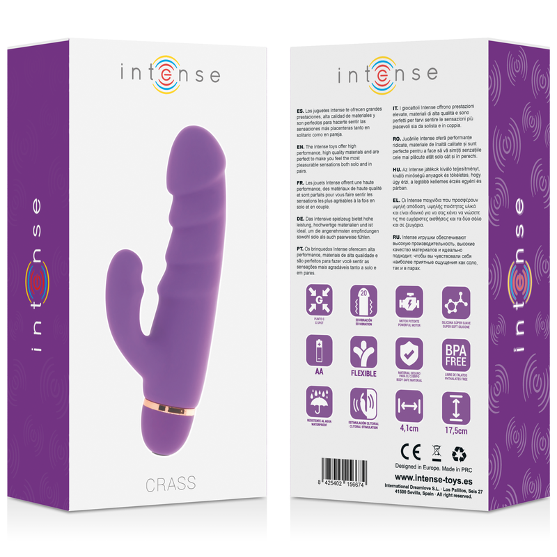 Intense - Crass 20 Speeds Silicone Lila 6 Intense - Crass 20 Speeds Silicone Lila - Imagen 6