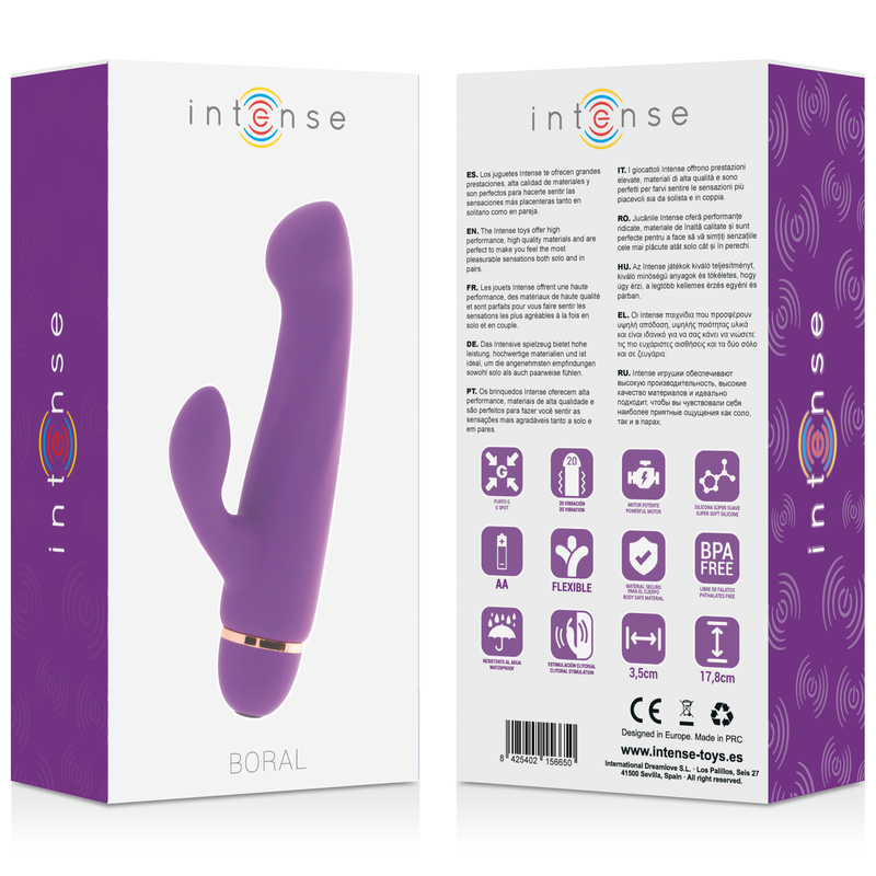 Intense - Boral 20 Speeds Silicone Lila 4 Intense - Boral 20 Speeds Silicone Lila - Imagen 4