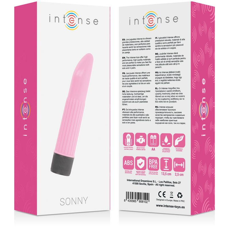 Intense - Sonny Vibrador Rosa 4 Intense - Sonny Vibrador Rosa - Imagen 4