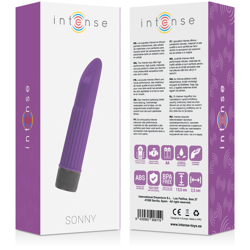 Intense - Sonny Vibrador Lila 4 Intense - Sonny Vibrador Lila - Imagen 4