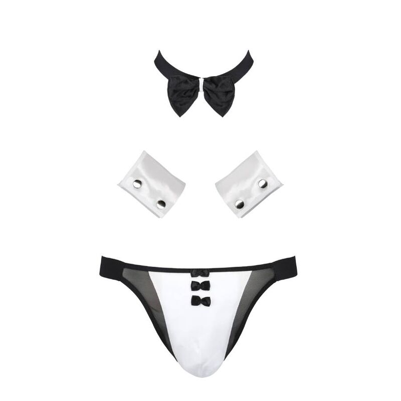 Passion - 036 Slip Alfrojo Negro 5 Passion - 036 Slip Alfrojo Negro - Imagen 5