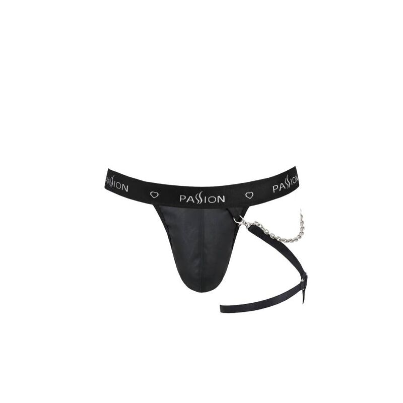 Passion - 058 Tanga Bill Negro 5 Passion - 058 Tanga Bill Negro - Imagen 5