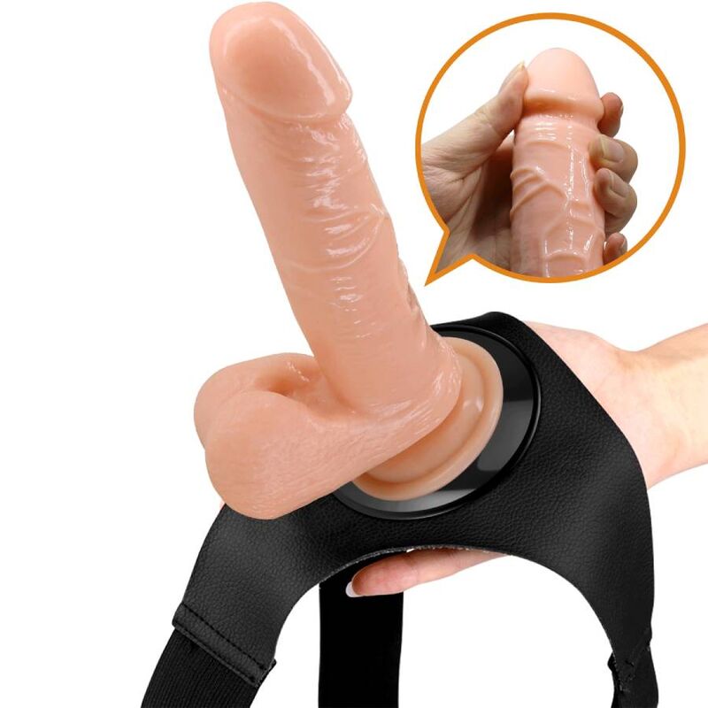 Pretty Love - Harness Briefs Arnés Universal Con Dildo Tom 20 Cm Natural 8 Pretty Love - Harness Briefs Arnés Universal Con Dildo Tom 20 Cm Natural - Imagen 8