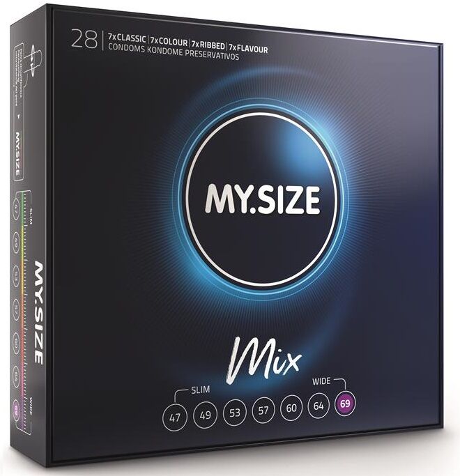My Size - Mix Preservativos 69 Mm 28 Unidades 1 My Size - Mix Preservativos 69 Mm 28 Unidades
