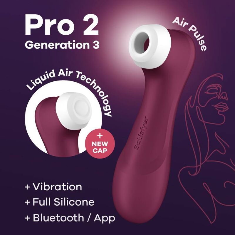 Satisfyer Pro 2 Generación 3 - Negro Bluetooth &Amp; App 6 Satisfyer Pro 2 Generación 3 - Negro Bluetooth &Amp; App - Imagen 6