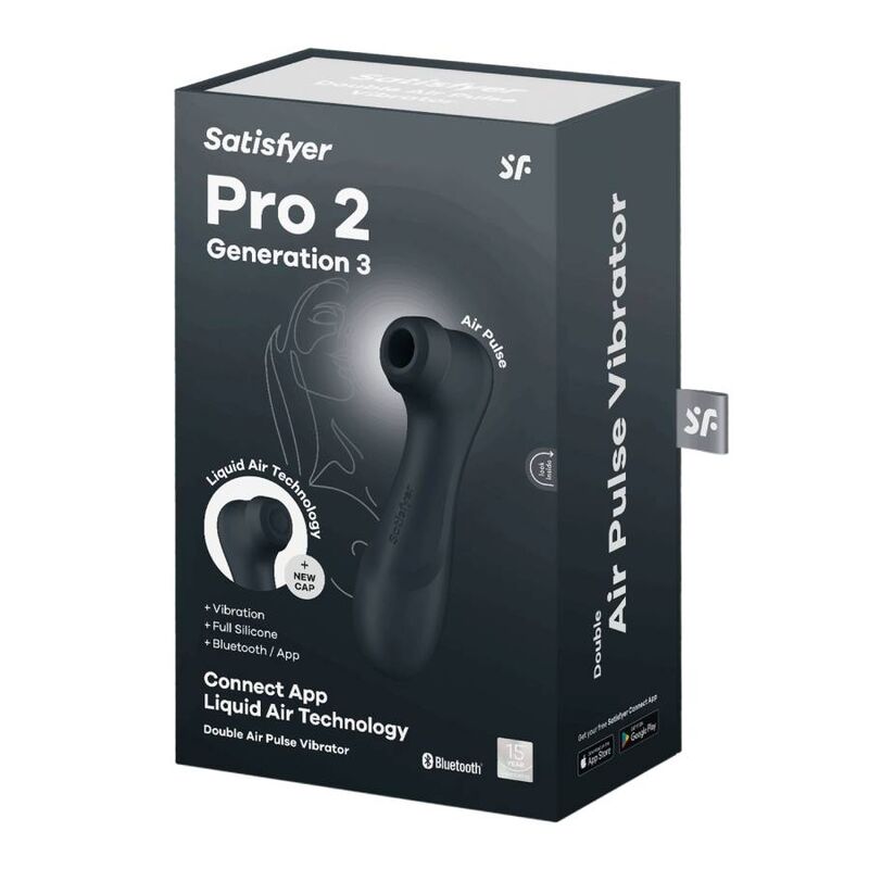 Satisfyer Pro 2 Generación 3 - Negro Bluetooth &Amp; App 14 Satisfyer Pro 2 Generación 3 - Negro Bluetooth &Amp; App - Imagen 14