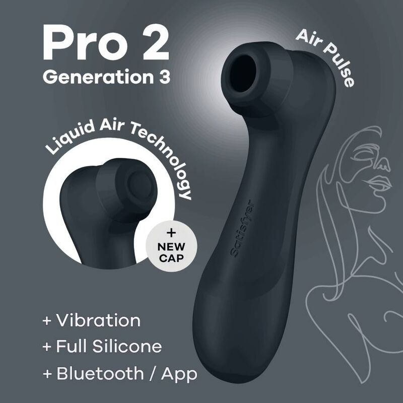 Satisfyer Pro 2 Generación 3 - Negro Bluetooth &Amp; App 13 Satisfyer Pro 2 Generación 3 - Negro Bluetooth &Amp; App - Imagen 13