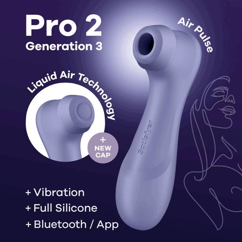 Satisfyer Pro 2 Generación 3 - Negro Bluetooth &Amp; App 20 Satisfyer Pro 2 Generación 3 - Negro Bluetooth &Amp; App - Imagen 20