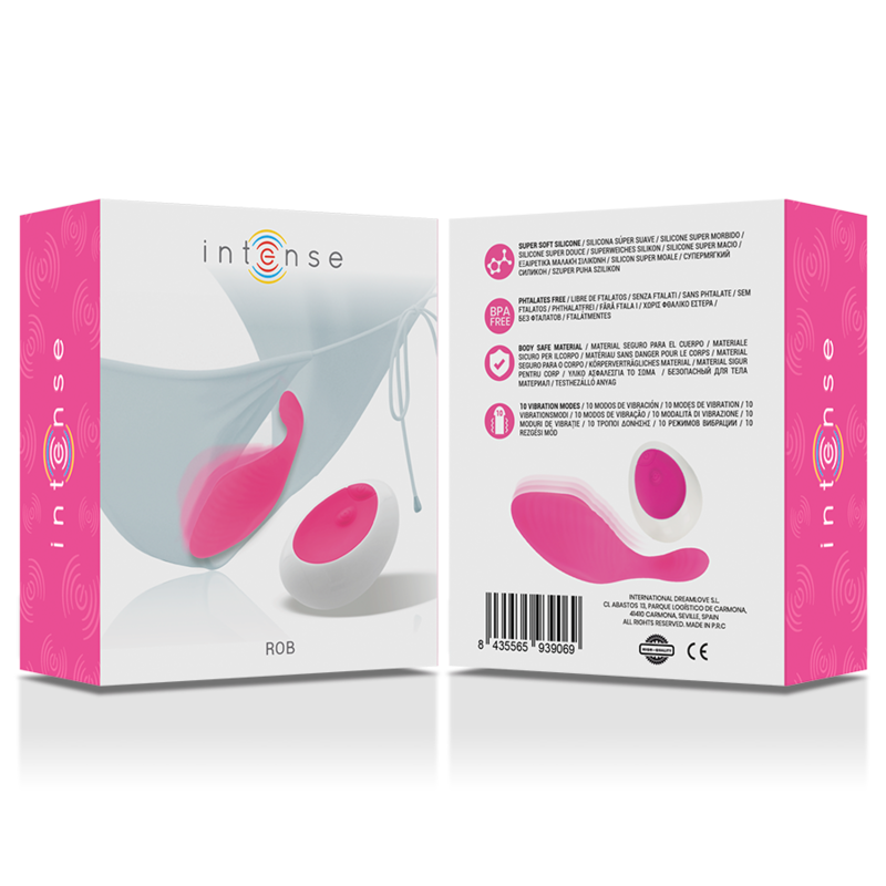 Intense - Rob Pantie Control Remoto Rosa 7 Intense - Rob Pantie Control Remoto Rosa - Imagen 7