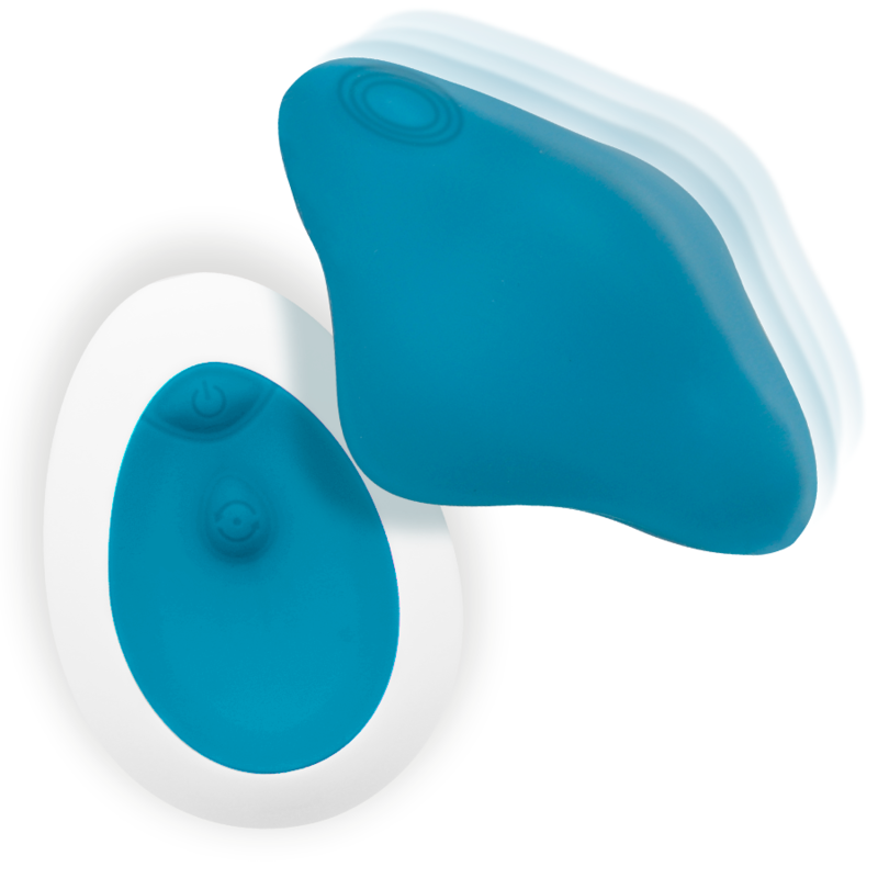 Intense - Samantha Pantie Control Remoto Azul 3 Intense - Samantha Pantie Control Remoto Azul - Imagen 3