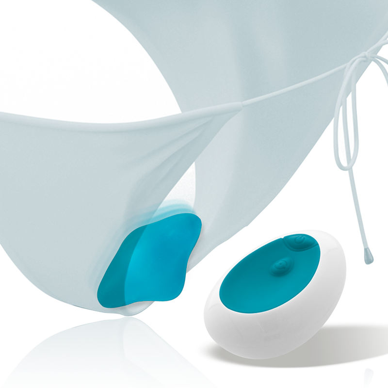 Intense - Samantha Pantie Control Remoto Azul 2 Intense - Samantha Pantie Control Remoto Azul - Imagen 2