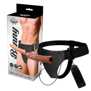 Harness Attraction - Arnés Hueco Benny con Vibrador 15 Cm -O- 4.5 Cm