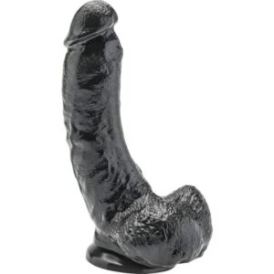 Get Real - Dildo 20,5 Cm con Testículos Negro