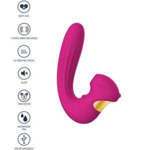 Xocoon - Celestial Love Vibe Estimulador Fucsia